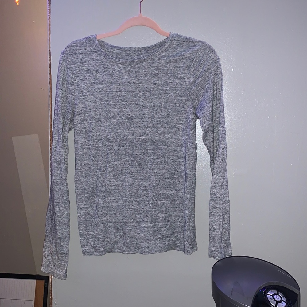 Grey Long Sleeve Shirt